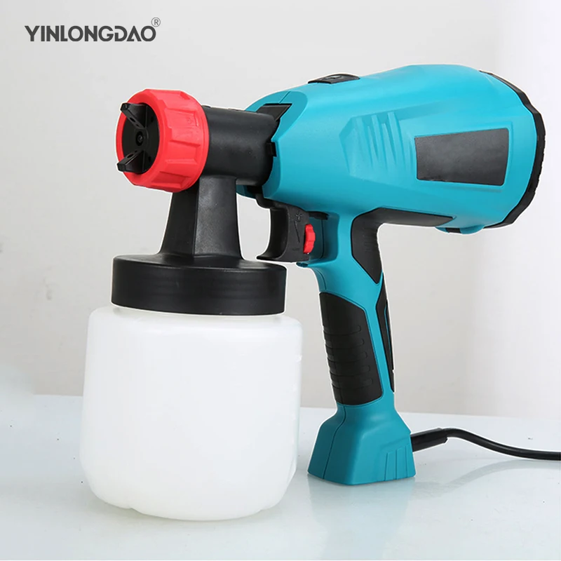 

220V Handheld Spray Gun Paint Sprayers 400W High Power Home Electric Airbrush Easy Spraying