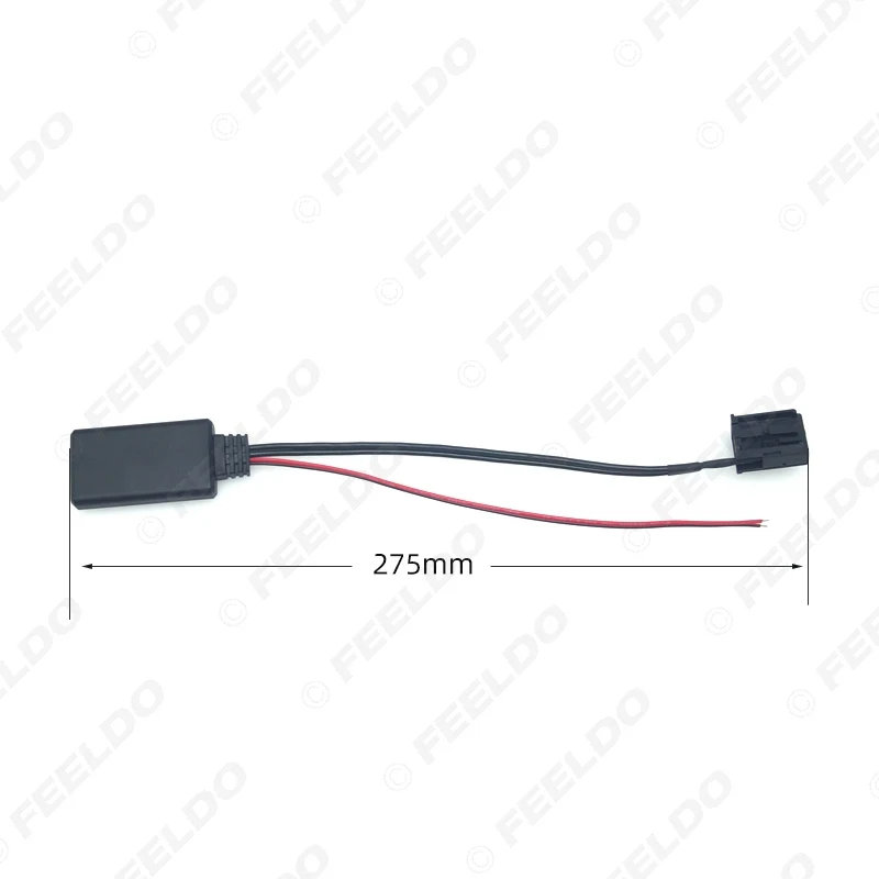 FEELDO 1 шт. автомобильный аудио беспроводной Bluetooth модуль приемник Музыка AUX адаптер для Alpine 121B 9857 9886 117 радио Aux кабель