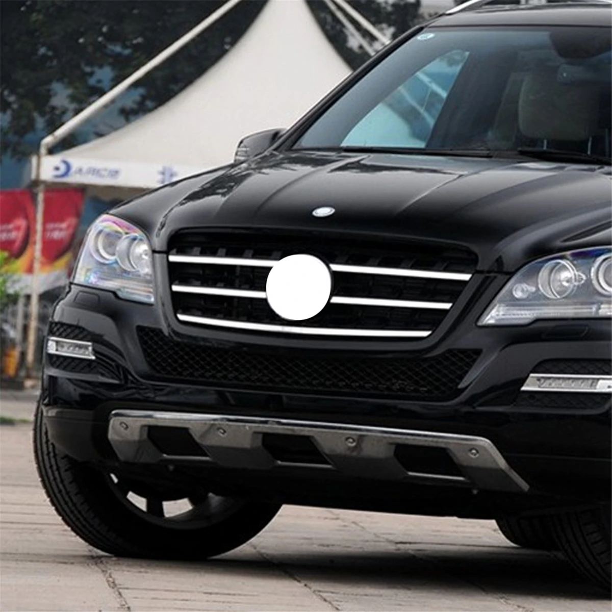 Светодиодный дневной светильник для Mercedes Benz ML350 W164 2010 2011 Водонепроницаемый ABS 12В дневные ходовые огни лампы старые розетки