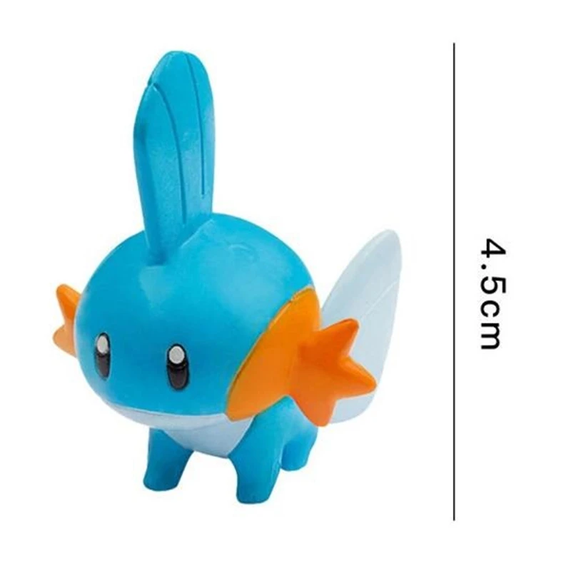 Takara Tomy Tomica, Оригинальная фигурка Pokemons, Mudkip EX, фигурки, игрушки для детей, подарок, Горячая магия, забавные аниме фигурки