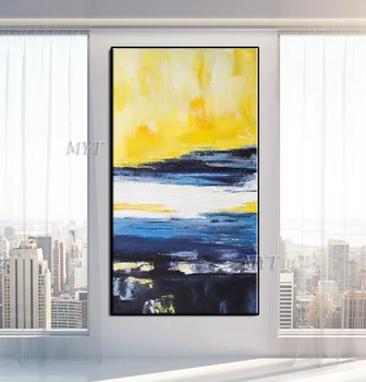 

Abstract Light Color Oil Painting 100% Hand Painted Wall Canvas Art Artwork Painting Unframed Wall Hangings Large Size Wall Deco