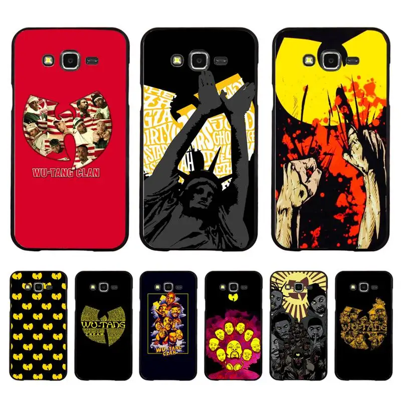 Силиконовый черный чехол Yinuoda Wu Tang Clan для Samsung A50 A70 A40 A6 A8 Plus A7 A20 A30 S7 S8 S9 S10 S20