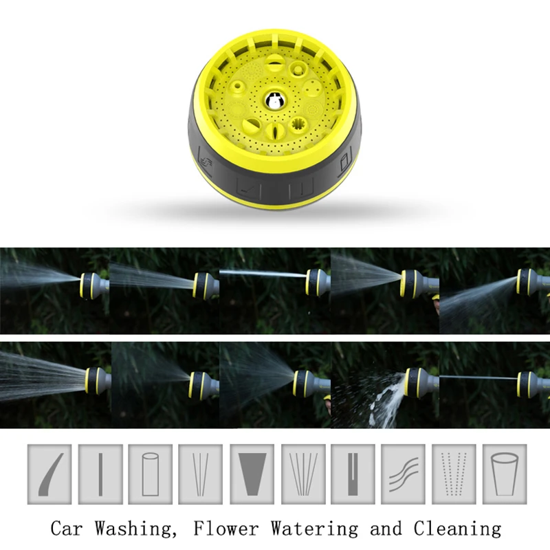 Multifunctional Car Wash High Pressure Spray Gun Garden Soft Water Pipe Water Gun Hose Sprayer Car Washing Tools Garden Watering