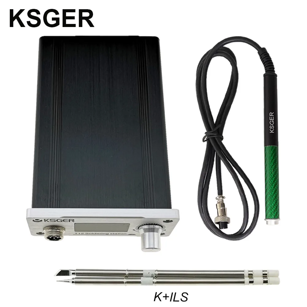 Sets 9 KSGER T12 паяльник STM32 V3.1S OLED DIY алюминиевый сплав FX9501 ручка электрический инструмент держатель авто-сна быстрый нагрев - Цвет: Sets 9