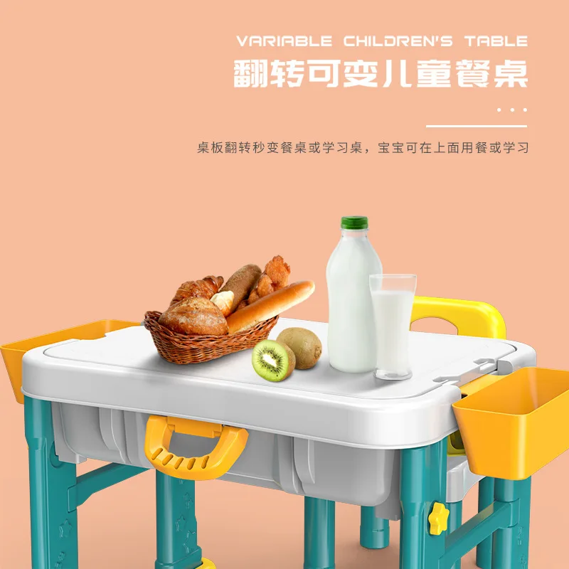 

Shaking Voice Network Red Celebrity Style XINGBAO ji mu zhuo Size Granule Extra-large Multi-functional Study Table Educational G