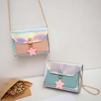 

Crossbody Bags For Women Laser Bags 2019 Fashion Female Chain Shoulder Bag Pack Star Pendant Handbag Tote Ladies Messenger Bag