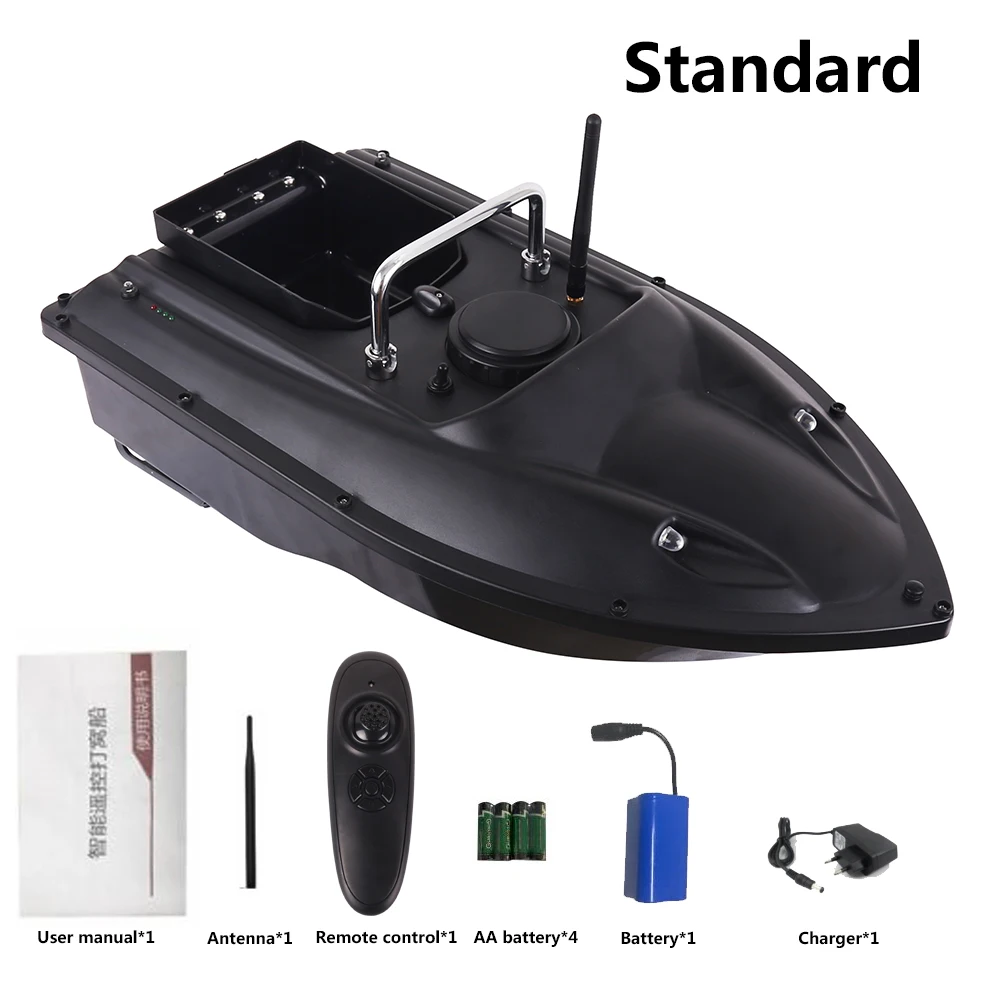 EU Plug Standard 500 Meters Distance Automatic Cruise Cruising RC Remote Control Fishing Bait Boat Speedboat Fishing Fish Boat Fish Finder Gph - Цвет: EU Plug Standard