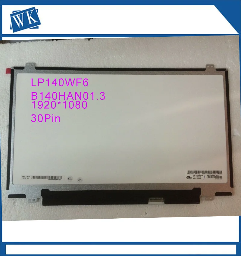 Для thinkpad T440S T450 T450S FHD IPS 72% NTSC ЖК светодиодный дисплей lp140wf6 B140HAN01.2 B140HAN01.3 FRU 04x0436 |