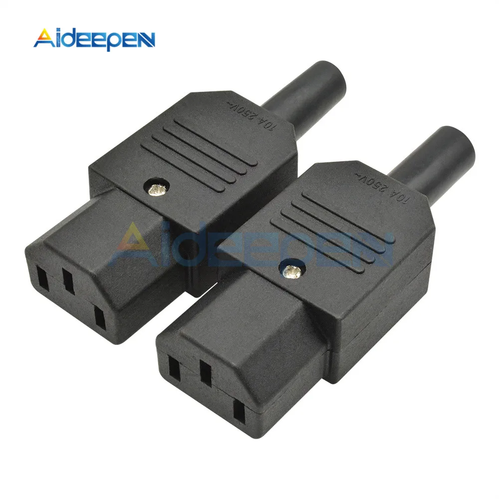 5 шт./лот адаптер питания с 3 клеммами 250 В 10 А перем. Тока IEC320 C13 | Обустройство дома