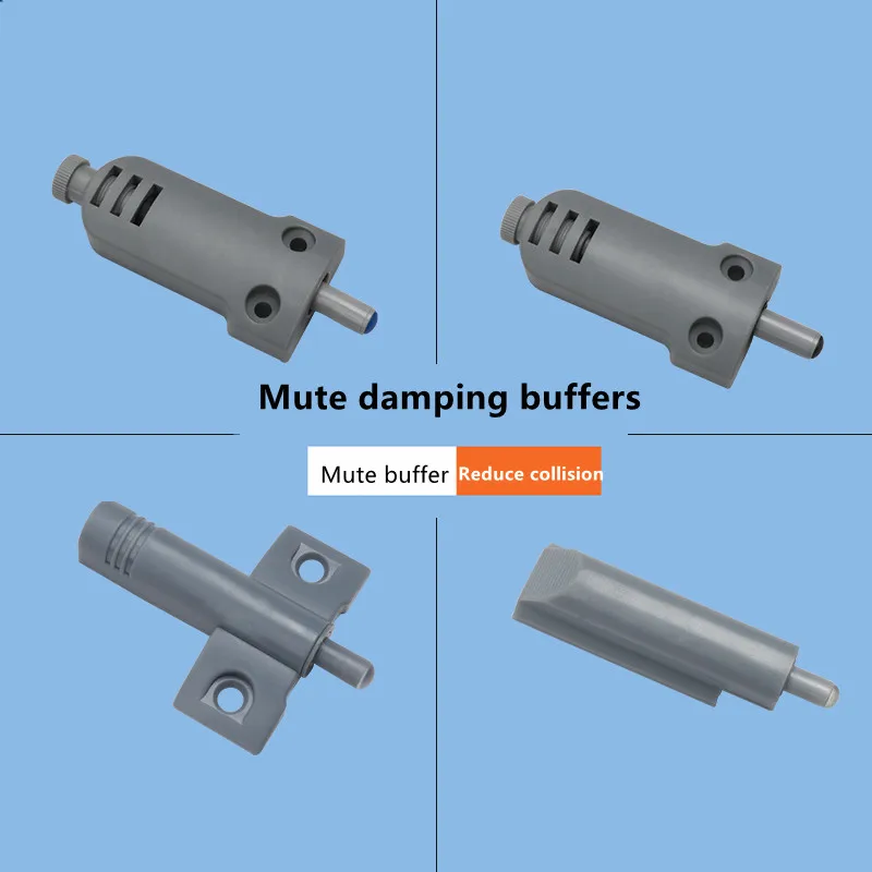 Wardrobe and cabinet damping ers anti-collision mute wooden door closing stopper positioning damped shock absorber hydraulic