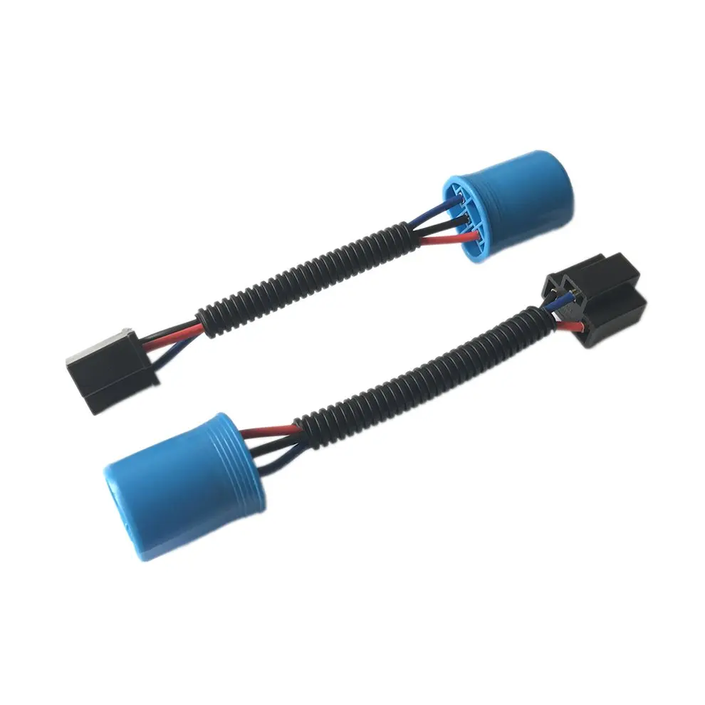 Vplus 9007 папа к H4 Женский адаптер фары Конверсионный кабель для Humm