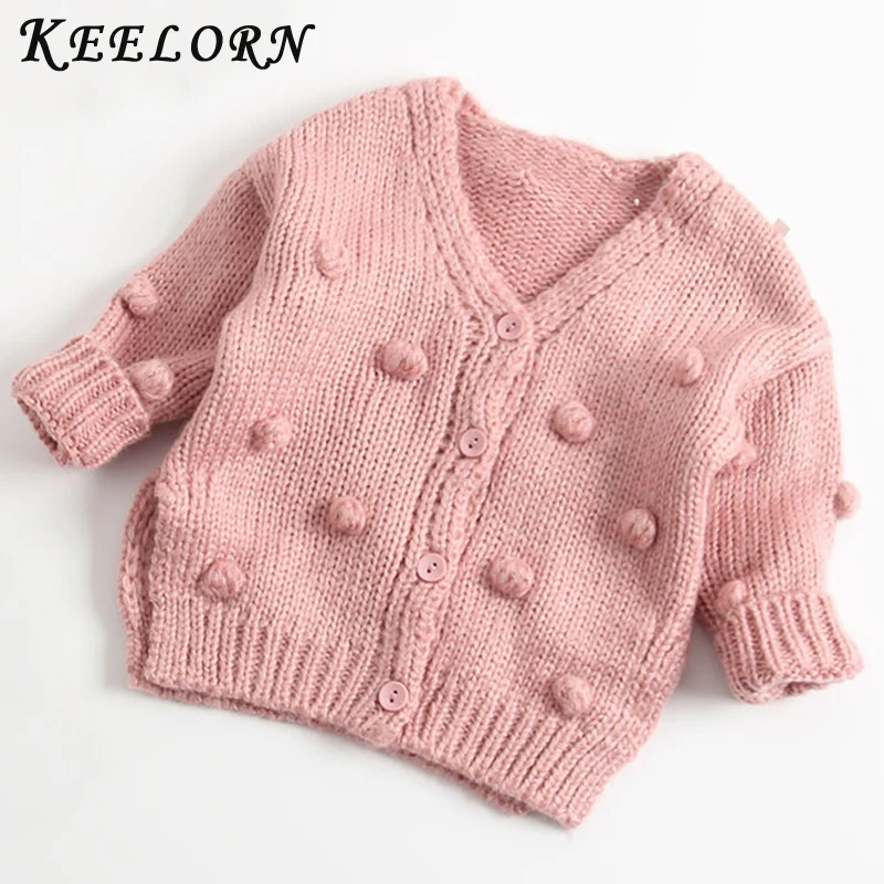 Keelorn/детский весенне-зимний хлопковый свитер Топ, детская одежда вязаный кардиган для мальчиков и девочек, свитер новая весенняя детская одежда