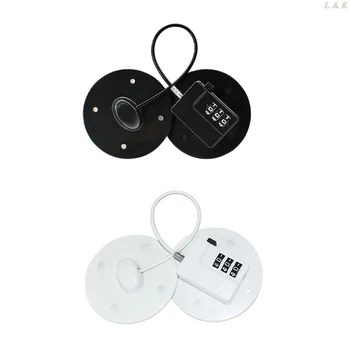 

White Window Door Restrictor Safety Password Locking Child Security Wire Cable