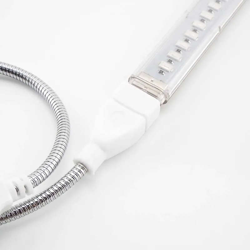 Lot De 10 Lampes LED USB Cerioll - 5 Blanches + 5 Jaunes - Pour PC, Clavier, Camping - Alimentation USB Portable