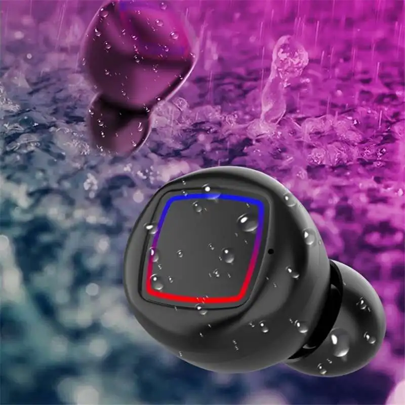 TWS сенсорный наушник bluetooth 5,0 HiFi 6D стерео светодиодный дисплей смарт-наушники IPX6 Водонепроницаемый шумоподавление наушник