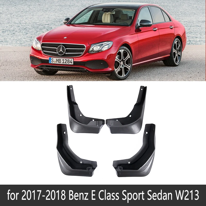 Брызговик для Mercedes Benz E Class W212 W213 2010~ Fender брызговик Всплеск закрылки аксессуары для брызговиков 2011 2012 2013 300 350 - Название цвета: Sport 16-19 W213