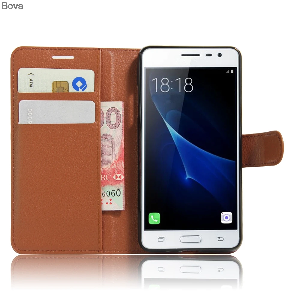 Чехол кошелек для Galaxy J3 J330F J337F чехлы телефонов Samsung 2016 2018 2017 чехол из