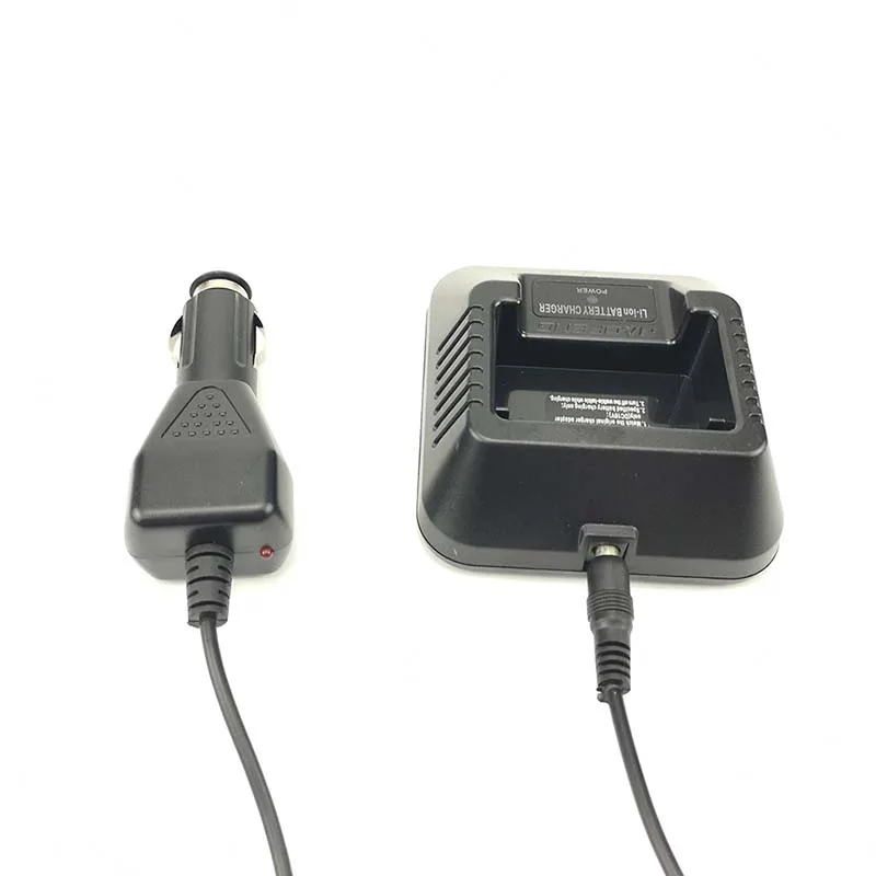5 шт. Батарея автомобиля Зарядное устройство провода для Baofeng UV-5R UV-82 UV-6R UV-9R F8+ B5 B6 9700 DM-5R 1701 рация ПМР Настольный Зарядное устройство