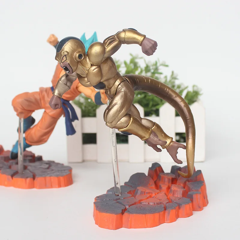 

Diffuse Dynamic Square Anime Budokai 5 Blue-Haired Goku Gold Freeza Boxed Garage Kit Model