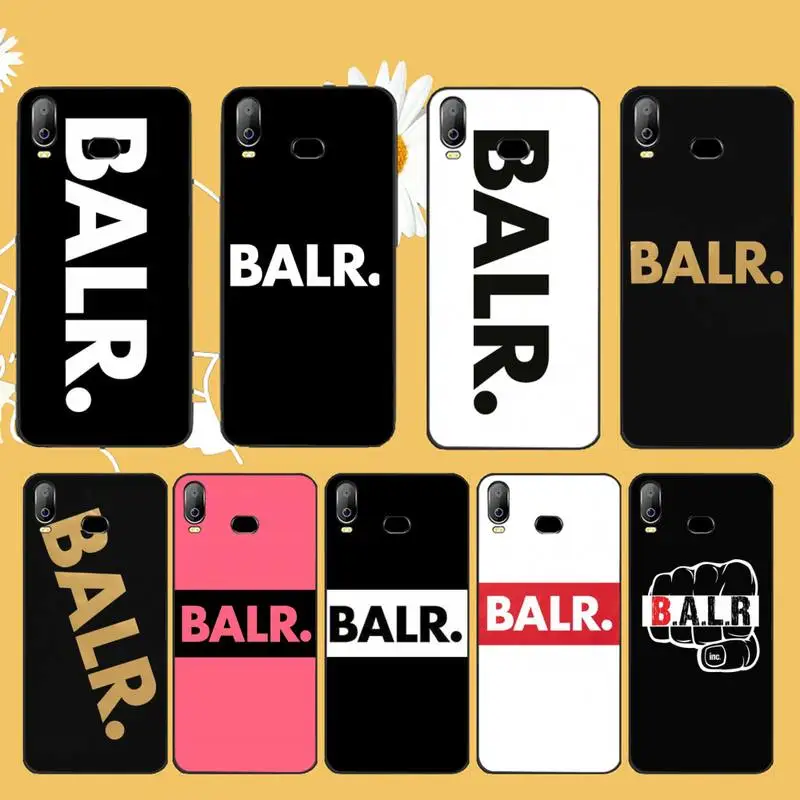 

NBDRUICAI Cool balr logo Newly Arrived Black Cell Phone Case For Samsung A10 A20 A30 A40 A50 A70 A71 A51 A6 A8 2018