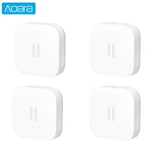 Sensor inteligente de vibración Zigbee Aqara, Sensor de detección de choque de movimiento, Monitor de alarma integrado en giroscopio para xiaomi mijia, Hogar Inteligente