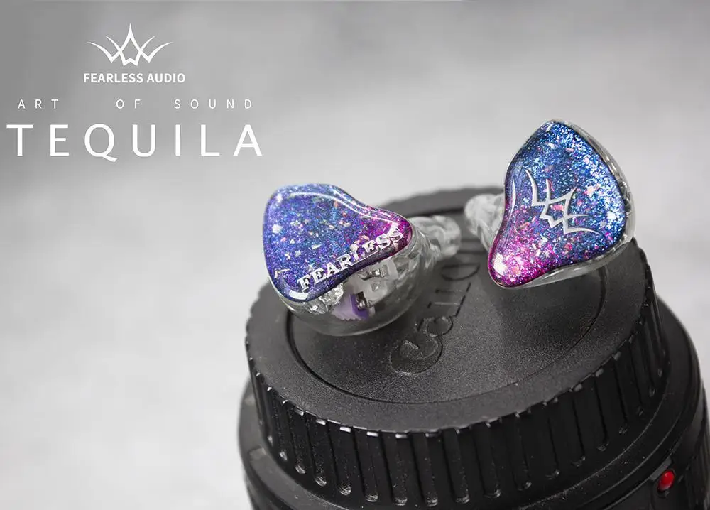 Fearless Audio Tequila 1DD 6BA Hybrid Driver In ear Earphone 8mm Dual magnetic Hifi Music Monitor Studio Audiophile 2 Pin Earbud