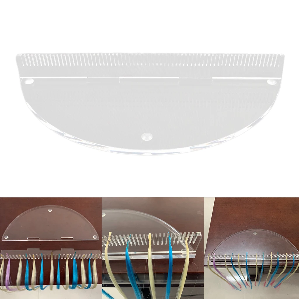 Durable Hair Extensions Toupee Storage Holder Plate Stand For Barber Hairstyling Durable Hair Extensions Toupee Storage Holder Plate Stand For Barber Hairstyling