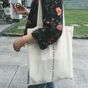 

High Quality Women Canvas Handbags Simple Letter Zipper Ladies Shoulder Bags Casual Tote Girls Travel School Books Shopping Bag
