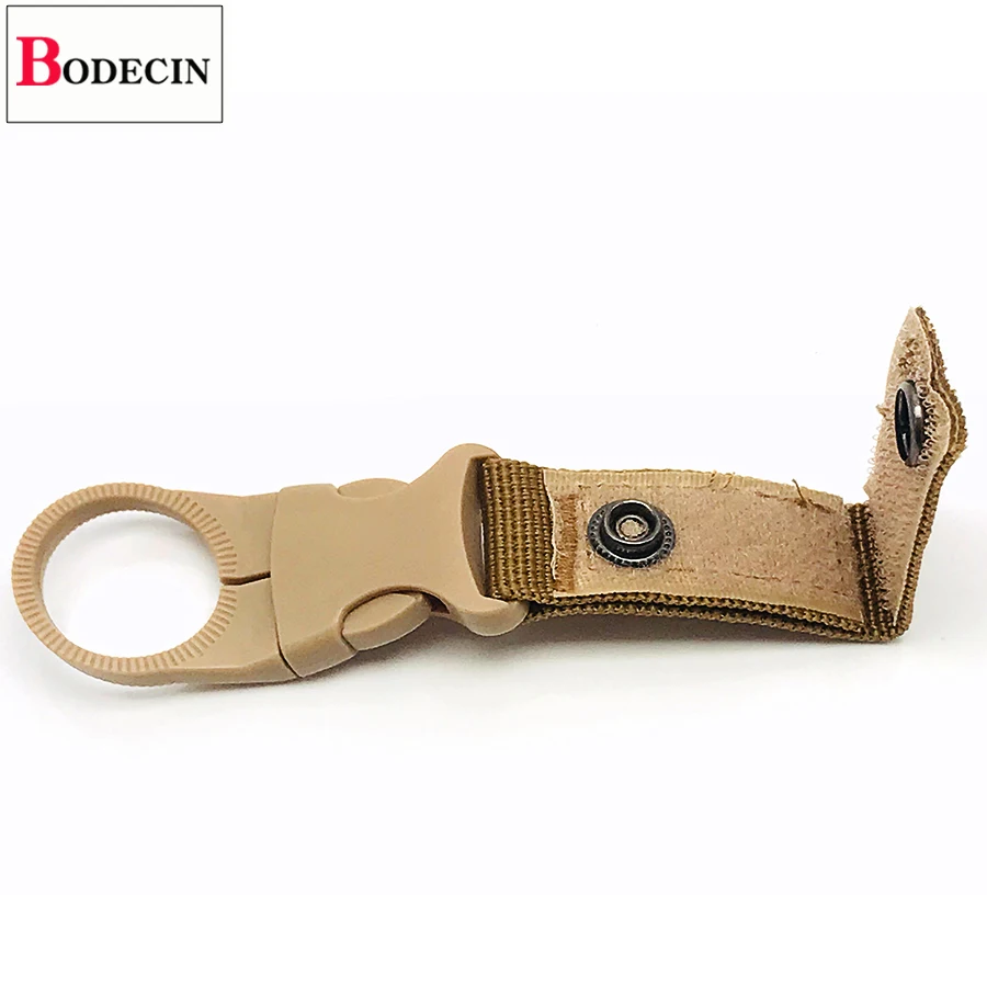 

Buckle Hook Water Bottle Holder Belt Clip Bushcraft Camp Carabiners EDC Tactical Gear Military Nylon Webbing For Outdoor Tools