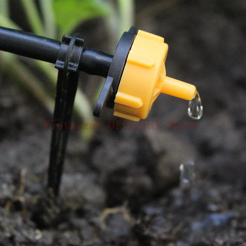 Günstig 100PCS 2L 4L 8L Druckausgleichs Tropf Für Pfeil Drip System Drip Emitter Auf Linie Tropf Micro Drip Bewässerung n205