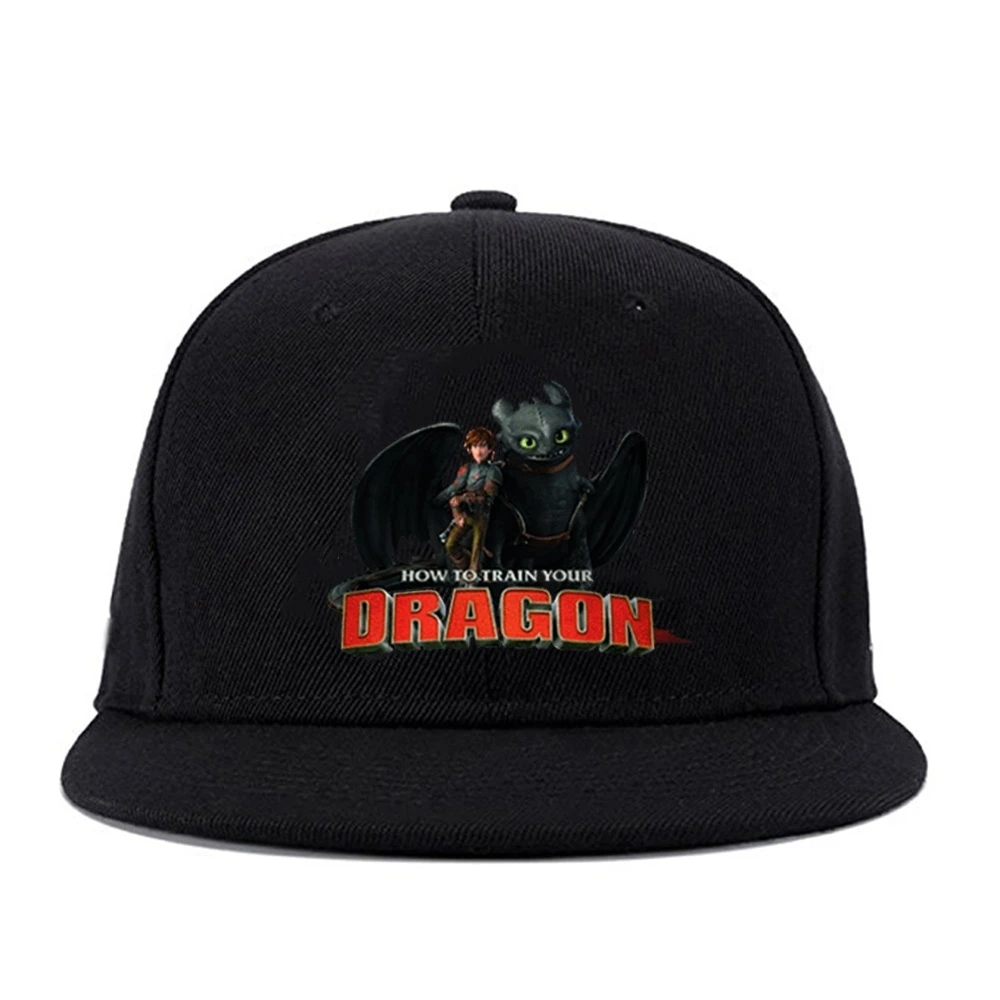 

How to Train Your Dragon Logo Hip Hop Cap Unisex Street Dance Casual Hat