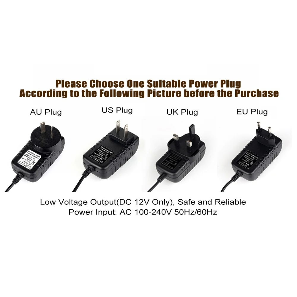 RGB лампа для аквариума с вилкой