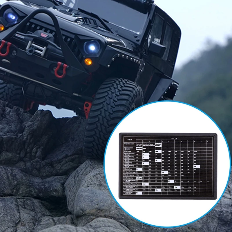 Горячая-бесщеточный 60A Esc программист для 1/10 Rc Автомобиль Грузовик Мотор Комплект