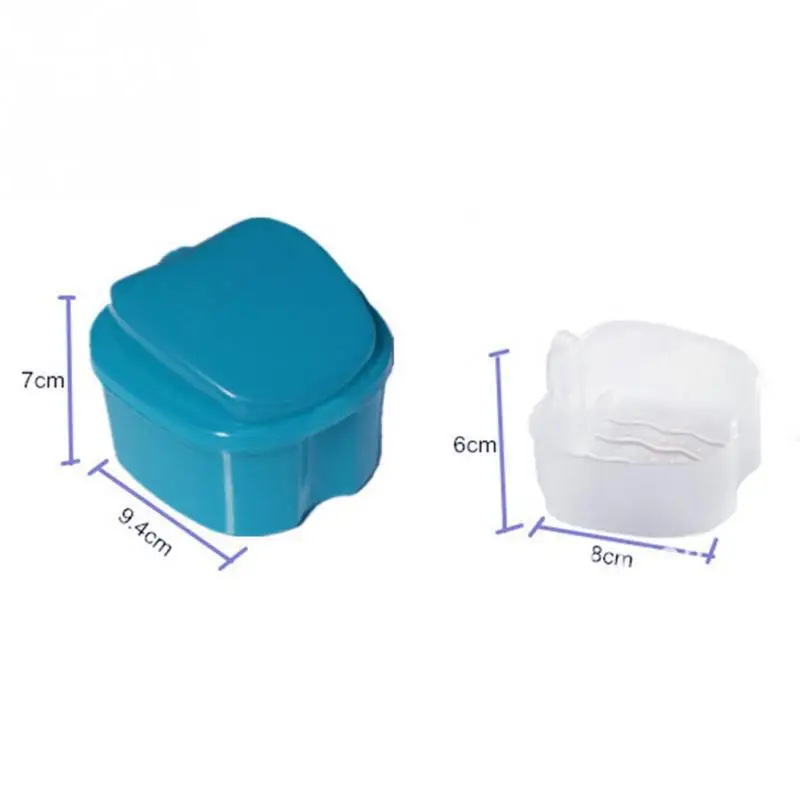 Пластиковый Чехол для зубных протезов искусственная кожа органайзер коробка