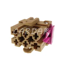 

1 Set 6 Pin Auto Automatic Blower Fan Cable Socket Electrical Plug Connector For VW Audi