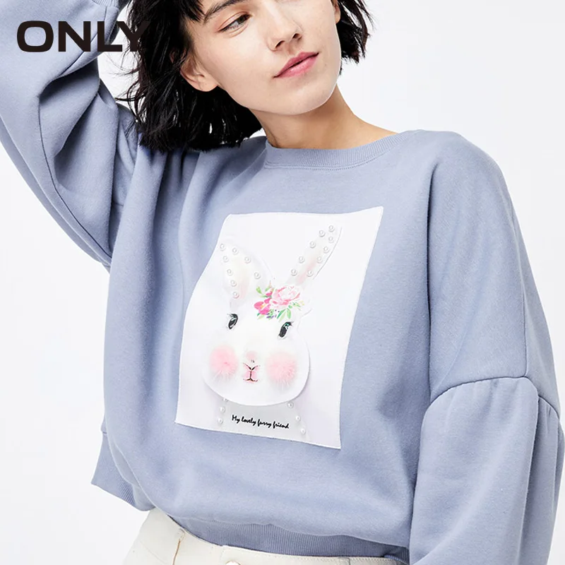 Зимняя свободная флисовая толстовка с помпонами и бусинами | 11939S578|Толстовки