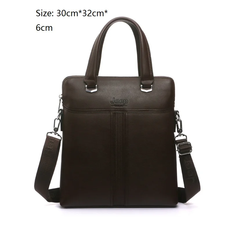 

New design of high-quality JEEP handbag messenger bag for business men Computer Briefcase single-shoulder file package for 2019