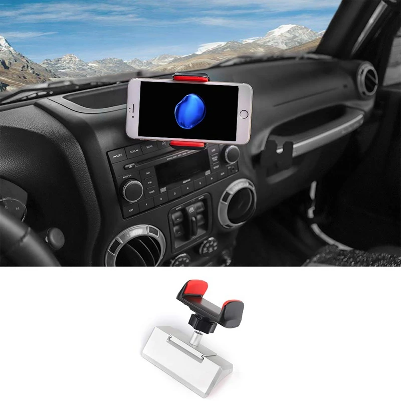 Автомобильный держатель для телефона на 360 градусов для Jeep Wrangler 2012- JK, автомобильные аксессуары