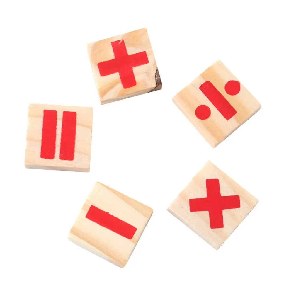 Hot! 3sets Intelligence Great Toys Montessori Math Wooden Material Color Calculation Early Education Enlightenment Toy New Sale