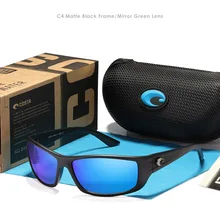 9017 Косты солнцезащитные очки металлические 3D логотип зеркальные линзы мужские фирменные дизайнерские вождения квадратные очки для женщин UV400 летние очки