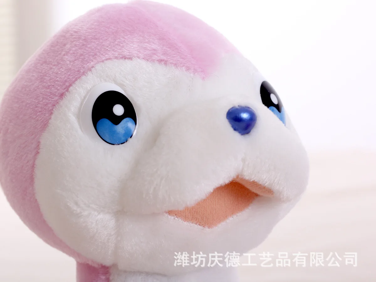 Sister Hugging Television Cartoon Celebrity Style Cartoon Cute Stuffed Toy Dolphin Poster Doll