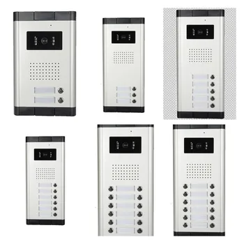 Yobang Security Waterproof Intercom System Video Door Phone Outdoor Camera IR Light Vision With Multi Call Buttons for Apartment 1