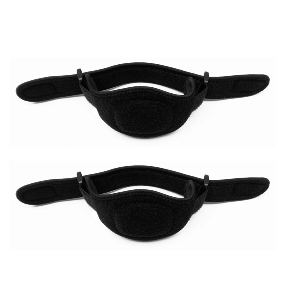 1 Pair Buckled Ergonomic Elbow Brace Protective Guard Professional Compression Pad Sports Adjustable Tennis Golfer Pain Reliefer