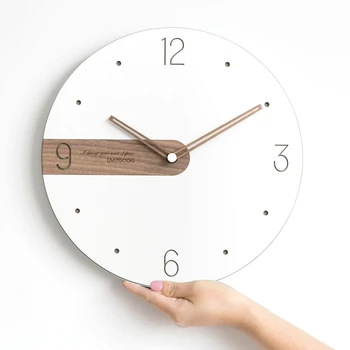 

Nordic Creative Home Wall Clock Modern Simple Decor Hanging Clock Fashion Living Room Hang Clock Office Silent Quartz Wall Watch
