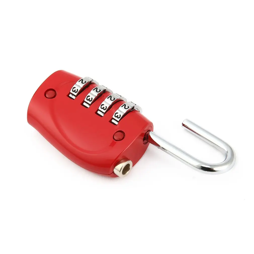 Zinc Alloy Security 3 Digit Dial Combination Code Number Lock Padlock For Luggage Zipper Backpack Handbag Suitcase Drawer