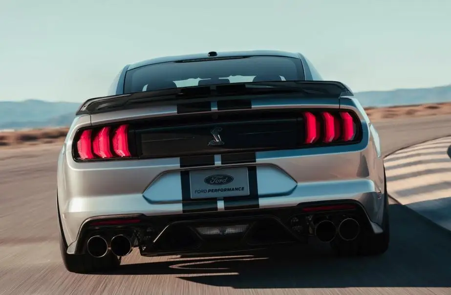 VLAND производитель дизайн для Mustang задние фонари для США Версия светодиодный задний фонарь и красный сигнал поворота