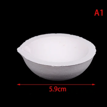 

Capacity 150g High Temperature Quartz Silica Melting Crucible Dish Bowl Pot Casting Gold Silver Metal Jewelry casting container
