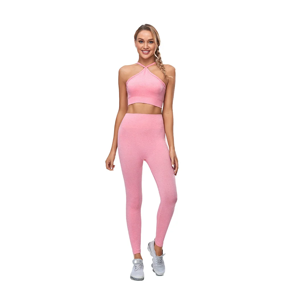 Irevial Pantalones Deportivos para Mujer pantalón de Chandal Mujer con Bolsilpara Pantalones Largos Algodon de Yoga Running Fitness Jogging 
