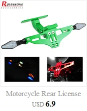 Универсальный Мотоцикл с ЧПУ Алюминиевый Зеркало заднего вида для Kawasaki Ninja650R ER-6F ER-6N ER6F ER6N ninja300 ниндзя ZX10R ZX11 ZX1400
