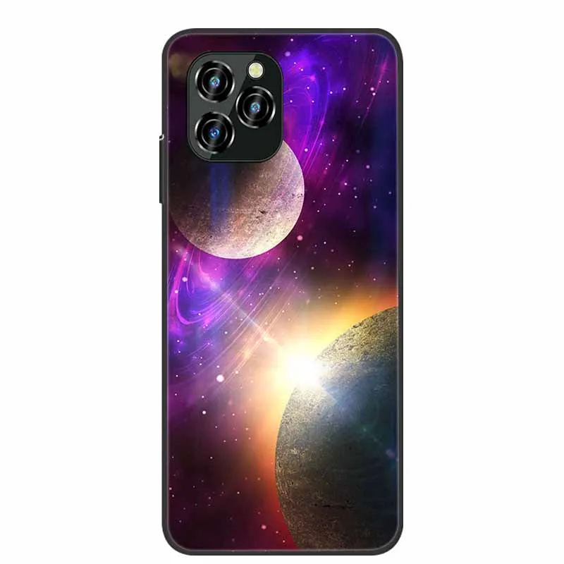 Black Bumper Silicone Phone Case - Soft TPU Cover & Protective Back Shell